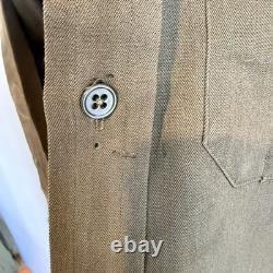 WWII US Army Air Corps Officers Shirt Patched Felt 4th AAC
