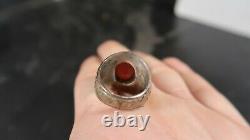 WWII US Army Air Corps Pilot Ring Jacobson Sterling Silver