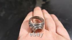 WWII US Army Air Corps Pilot Ring Jacobson Sterling Silver