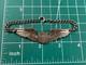 WWII US Army Air Corps Pilot Wings Chained Bracelet Sterling