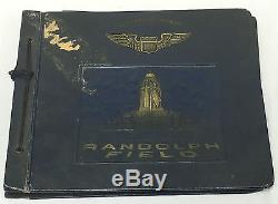 WWII US Army Air Corps Randolph Field Pilots Photo Album CBI Hump Pilot