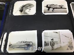 WWII US Army Air Corps Randolph Field Pilots Photo Album CBI Hump Pilot