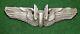 WWII US Army Air Corps Sterling Silver 3 Gunner's Wings