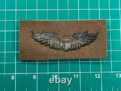 WWII US Army Air Corps Theater Made Bullion Wings