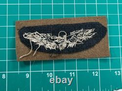 WWII US Army Air Corps Theater Made Bullion Wings