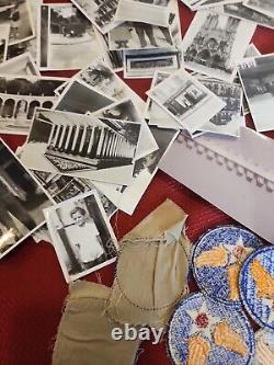 WWII US Army Air Corps Troop Carrier Paperwork And Photo Grouping ID'ed