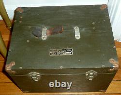 WWII US Army Air Corps Type A-1 Astrograph in Original Box With Parts Untested