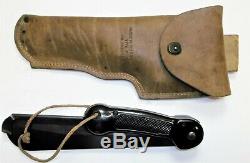 WWII US Army Air Corps Type A-1 Folding Blade Machete Survival Knife Imperial