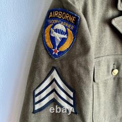 WWII US Army Air Corps Uniform Airborne Troop Carrier Gilder Crewman