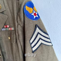 WWII US Army Air Corps Uniform Airborne Troop Carrier Gilder Crewman