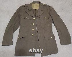 WWII US Army Air Corps Uniform Class A Dated 1942