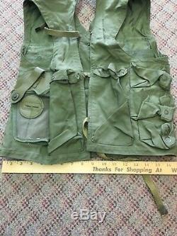 WWII US Army Air Corps type c-1 emergency sustenance survival vest
