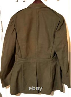 WWII US Army Air Force AAF 4 Pocket Service Coat / Uniform