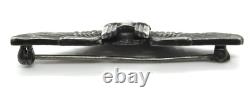 WWII US Army Air Force AAF Amico Sterling Silver Ariel Gunner Wings Pin