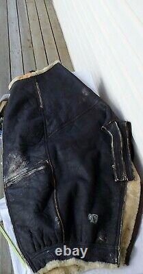 WWII US Army Air Force AAF Bomber Pants Type A-5 with B-2 Moth Guard Aero 38R