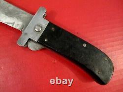 WWII US Army Air Force AAF Emergency Bailout Kit Folding Machete Cattarugus NICE