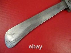 WWII US Army Air Force AAF Emergency Bailout Kit Folding Machete Cattarugus NICE