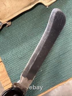 WWII US Army Air Force AAF Emergency Bailout Kit Folding Machete Imperial Prov