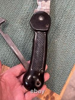 WWII US Army Air Force AAF Emergency Bailout Kit Folding Machete Imperial Prov