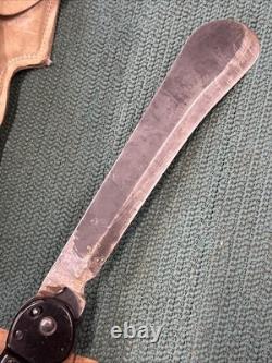 WWII US Army Air Force AAF Emergency Bailout Kit Folding Machete Imperial Prov
