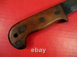 WWII US Army Air Force AAF Emergency Bailout Kit Non-Folding Machete CASE XX 1