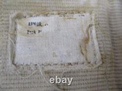 WWII US Army Air Force AAF M1 & M2 Flak Vest (Front & Rear) 1943 Original #2
