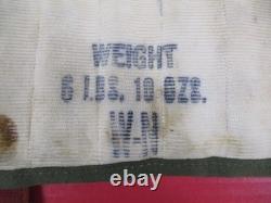 WWII US Army Air Force AAF M1 & M2 Flak Vest (Front & Rear) 1943 Original #2