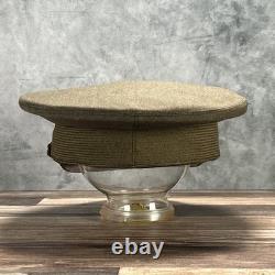WWII US Army Air Force AAF Officers Cap Wool Pilot Service Hat World War Two