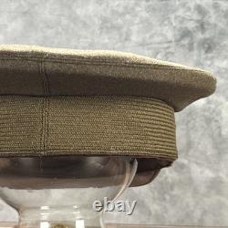 WWII US Army Air Force AAF Officers Cap Wool Pilot Service Hat World War Two