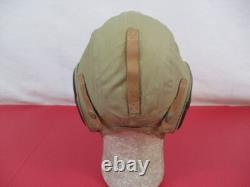 WWII US Army Air Force AAF Type AN-H-15 Summer Flying Helmet Dtd 1944 Sz Med