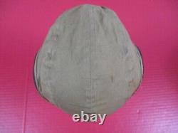 WWII US Army Air Force AAF Type AN-H-15 Summer Flying Helmet Dtd 1944 Sz Small