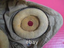 WWII US Army Air Force AAF Type AN-H-15 Summer Flying Helmet Dtd 1944 Sz Small