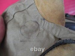 WWII US Army Air Force AAF Type AN-H-15 Summer Flying Helmet Dtd 1944 Sz Small