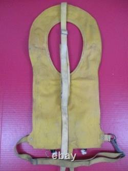 WWII US Army Air Force AN6519-1 Mae West Inflatable Life Preserver Vest 1945