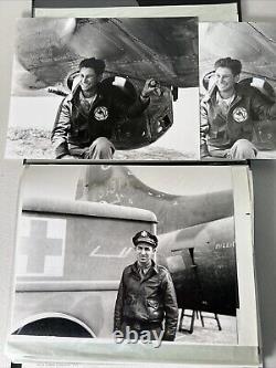 WWII US Army Air Force Air Corps B-17 2nd Bombardment Group Photos Letters News