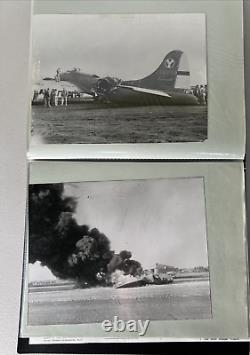WWII US Army Air Force Air Corps B-17 2nd Bombardment Group Photos Letters News