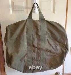 WWII US Army Air Force Aviator's Kit Bag AN 6505-1 All Parts Are Clean No Damage