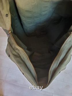 WWII US Army Air Force Aviator's Kit Bag AN 6505-1 All Parts Are Clean No Damage