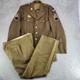 WWII US Army Air Force Dress Jacket and Pants Staff Sergeant Patch 38L 34x31