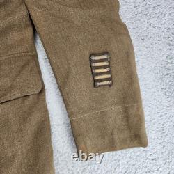 WWII US Army Air Force Dress Jacket and Pants Staff Sergeant Patch 38L 34x31