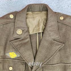 WWII US Army Air Force Dress Jacket and Pants Staff Sergeant Patch 38L 34x31