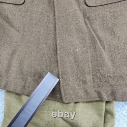 WWII US Army Air Force Dress Jacket and Pants Staff Sergeant Patch 38L 34x31