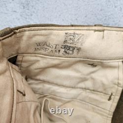 WWII US Army Air Force Dress Jacket and Pants Staff Sergeant Patch 38L 34x31