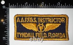 WWII US Army Air Force Flexible Gunnery School Instructor Tyndall Field FL Patch