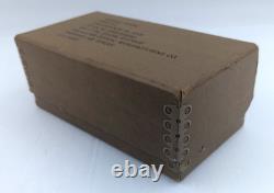 WWII US Army Air Force Flying Goggles Type B-8 With Box & Spare Lenses As Is