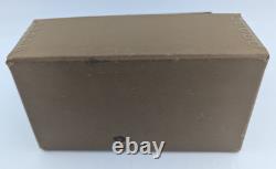WWII US Army Air Force Flying Goggles Type B-8 With Box & Spare Lenses As Is