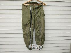 WWII US Army Air Force Flying Trousers Type A11-A Intermediate Large Size 34