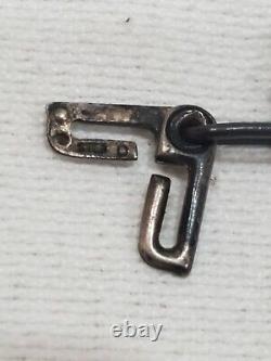WWII US Army Air Force Identification Sweatheart Bracelet LGB Sterling Silver