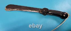 WWII US Army Air Force Imperial A-1 Pilot Folding Knife Machete + Scabbard USAAF