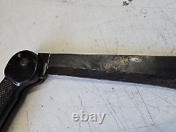 WWII US Army Air Force Imperial A-1 Pilot Folding Knife Machete + Scabbard USAAF